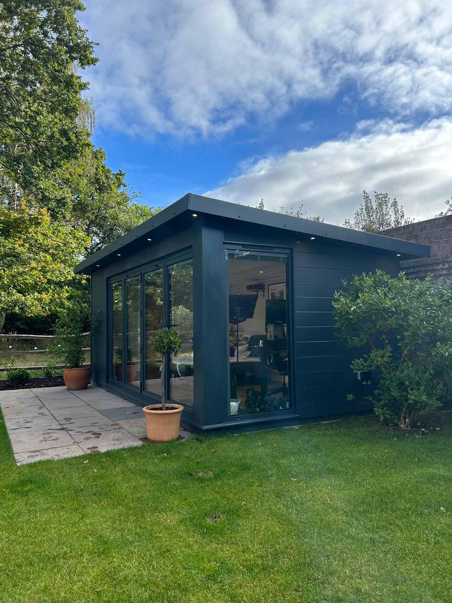 Warm in winter, open to the garden in summer